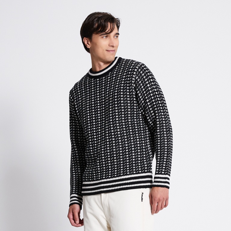 Uldtrøje "Trysil Wool Sweater" Black